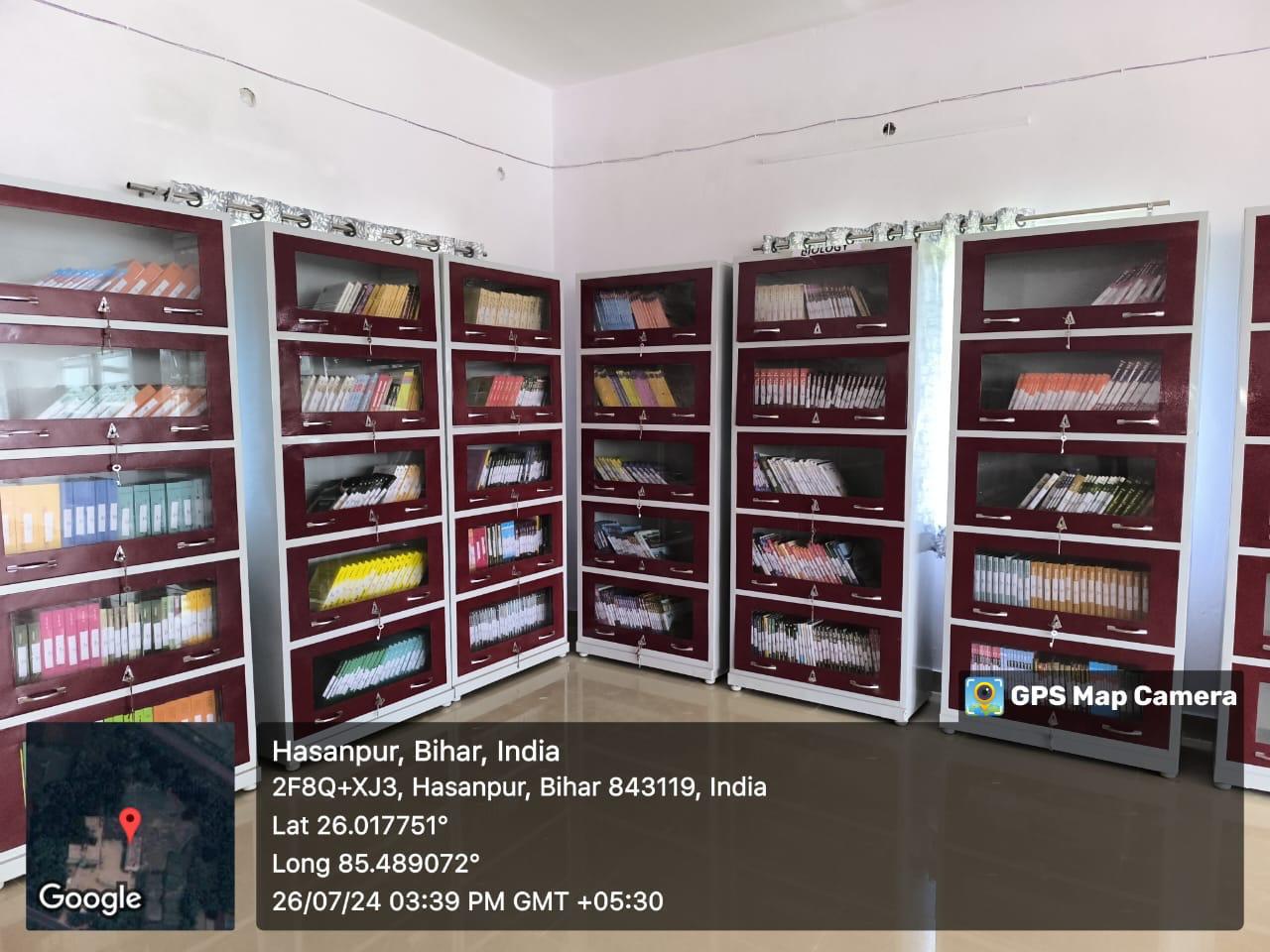 Chemistry section book cabinets